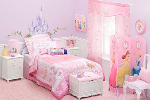 Lindos Dormitorios de Princesas para Niñas