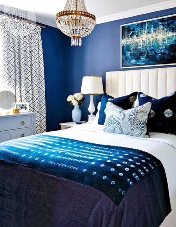 20 Dormitorios Relajantes Decorados con Azul
