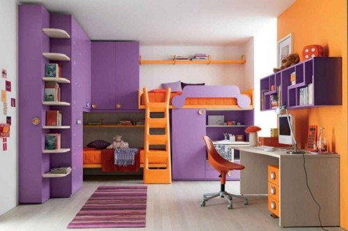 dormitorio-juvenil-color-naranja-1