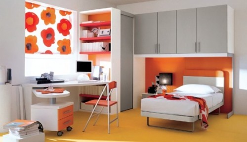 dormitorio-juvenil-color-naranja-4