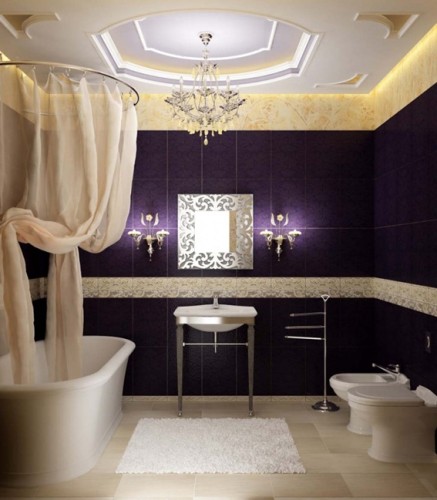 diseño baño lujoso