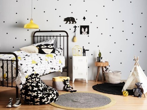 decorar dormitorio infantil escandinavo