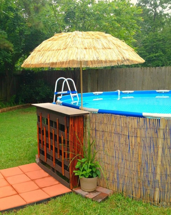 diseño piscina patio