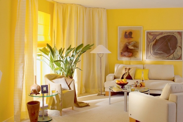 foto sala amarillo