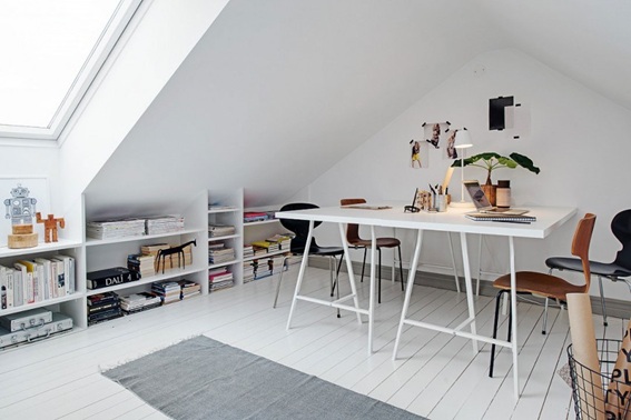 foto interior apartamento escandinavo