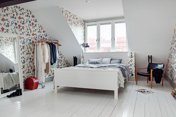 foto interior apartamento escandinavo