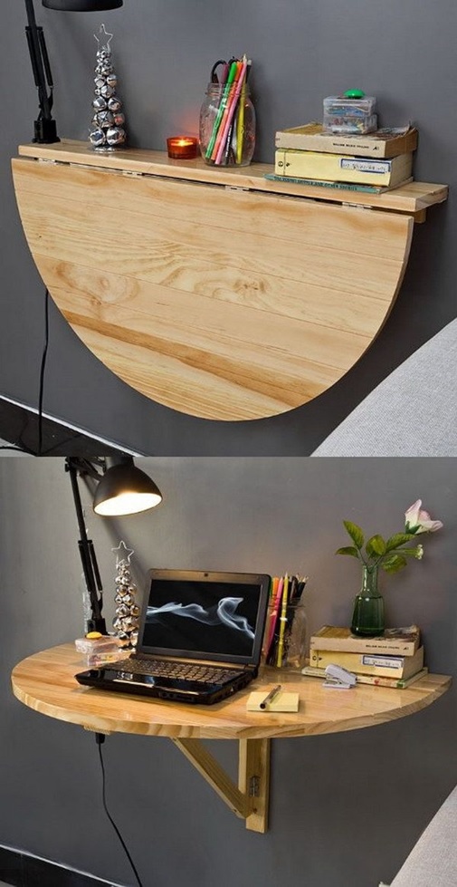mesa plegable madera